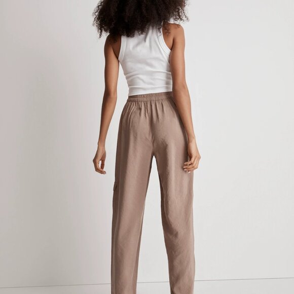 NWT Madewell Straight Cargo Pants in Softdrape - Picture 3 of 8